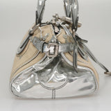 Crisalune elegant leather Handbag top view
