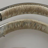 Crisalune elegant leather Handbag top view