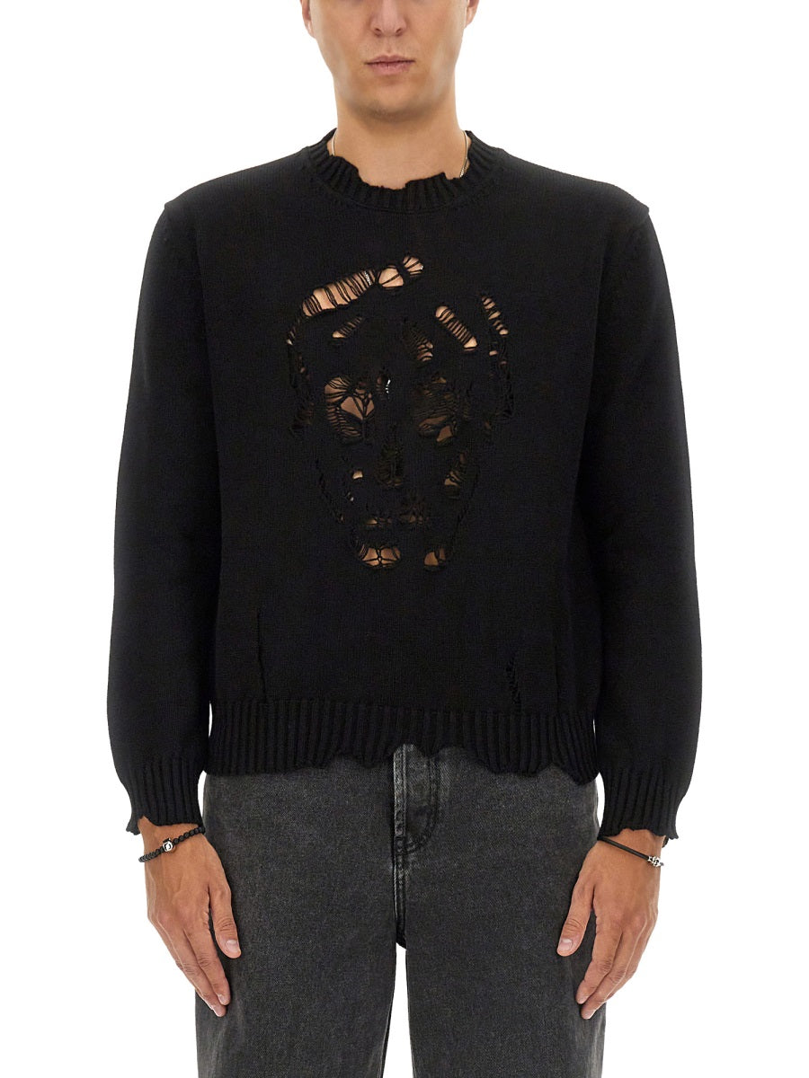 Alexander McQueen Tops? Alexander Mcqueen Men "Skull" Shirt Premium Designer Casual Top