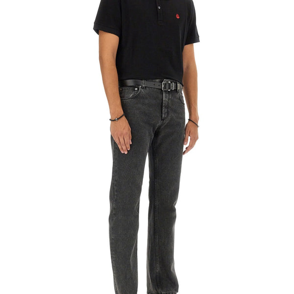 Alexander McQueen Jeans? Alexander Mcqueen Men Jeans In Denim Premium Designer Denim Jeans