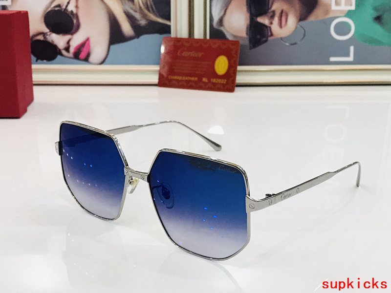 Lifestyle view of Cartier unisex sunglasses