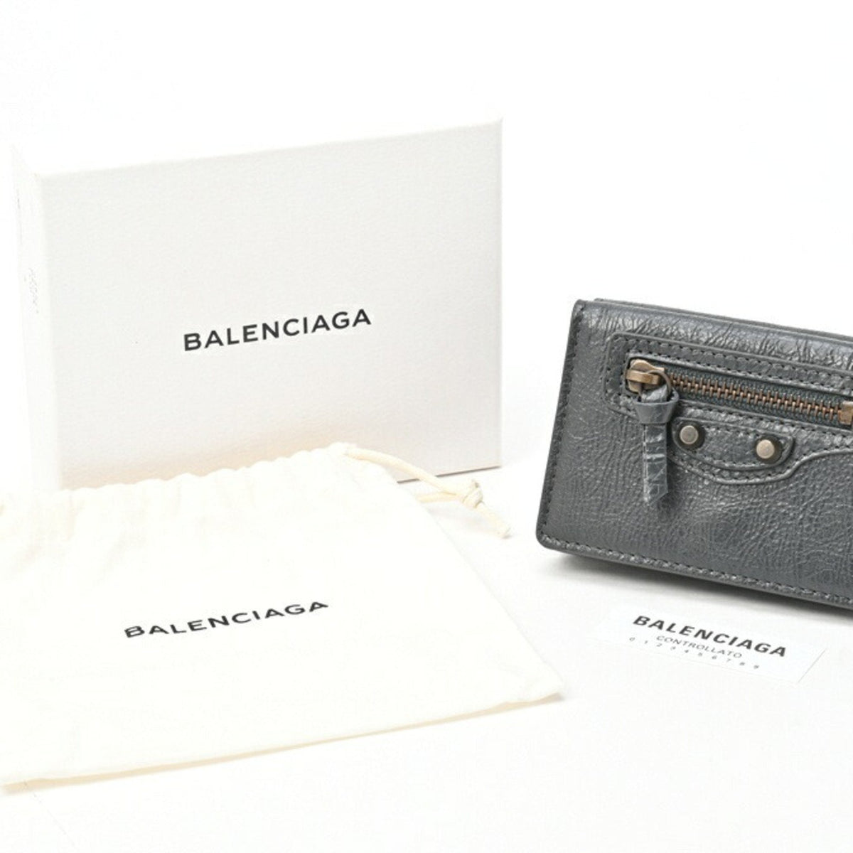 Balenciaga Cagole Wallet | Luxury Leather Wallet