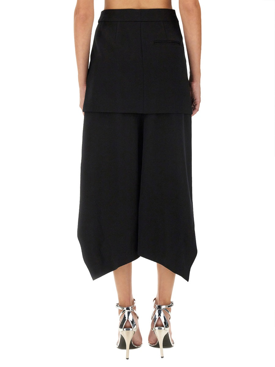Alexander McQueen skirts side profile designer luxury fashion