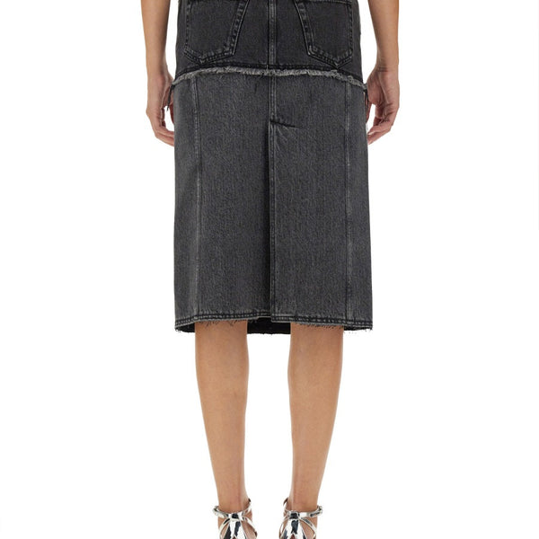 Alexander McQueen skirts side profile designer luxury fashion
