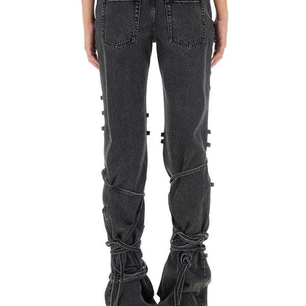 Alexander McQueen pants side profile designer luxury fashion