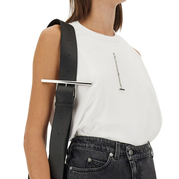 Alexander McQueen Tops? Alexander Mcqueen Women Ribbed Tank Top Elegant Everyday Designer Top