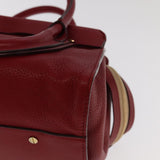 Corvella elegant leather Handbag top view