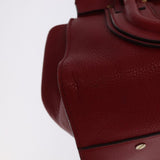Corvella elegant leather Handbag flat lay view