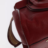 Corvella elegant leather Handbag top view