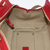 Corvella elegant leather Handbag top view