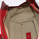 Corvella elegant leather Handbag top view