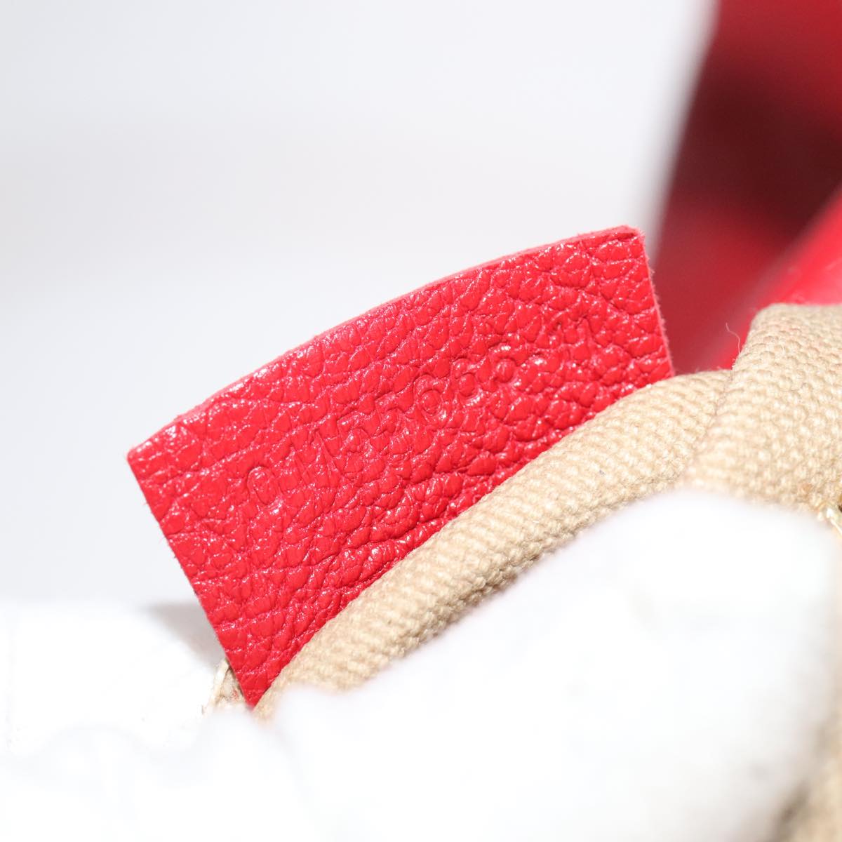 Chloe designer handbag leather closeup detail