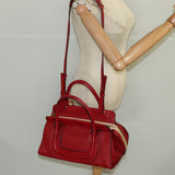 Authentic Chloe handbag Red luxury fashion accessory