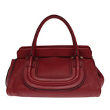Side view of Chloe handbag Red premium designer bag