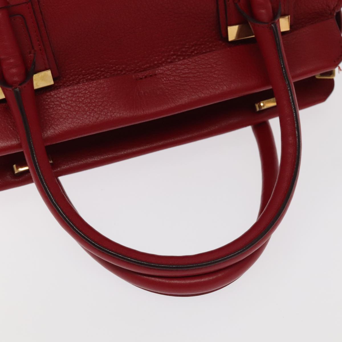 Corvella elegant leather Handbag top view