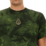 Close-up of Alexander McQueen tee shirts hardware and fine stitching