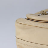 Bellamir elegant leather Shoulder Bag angled view