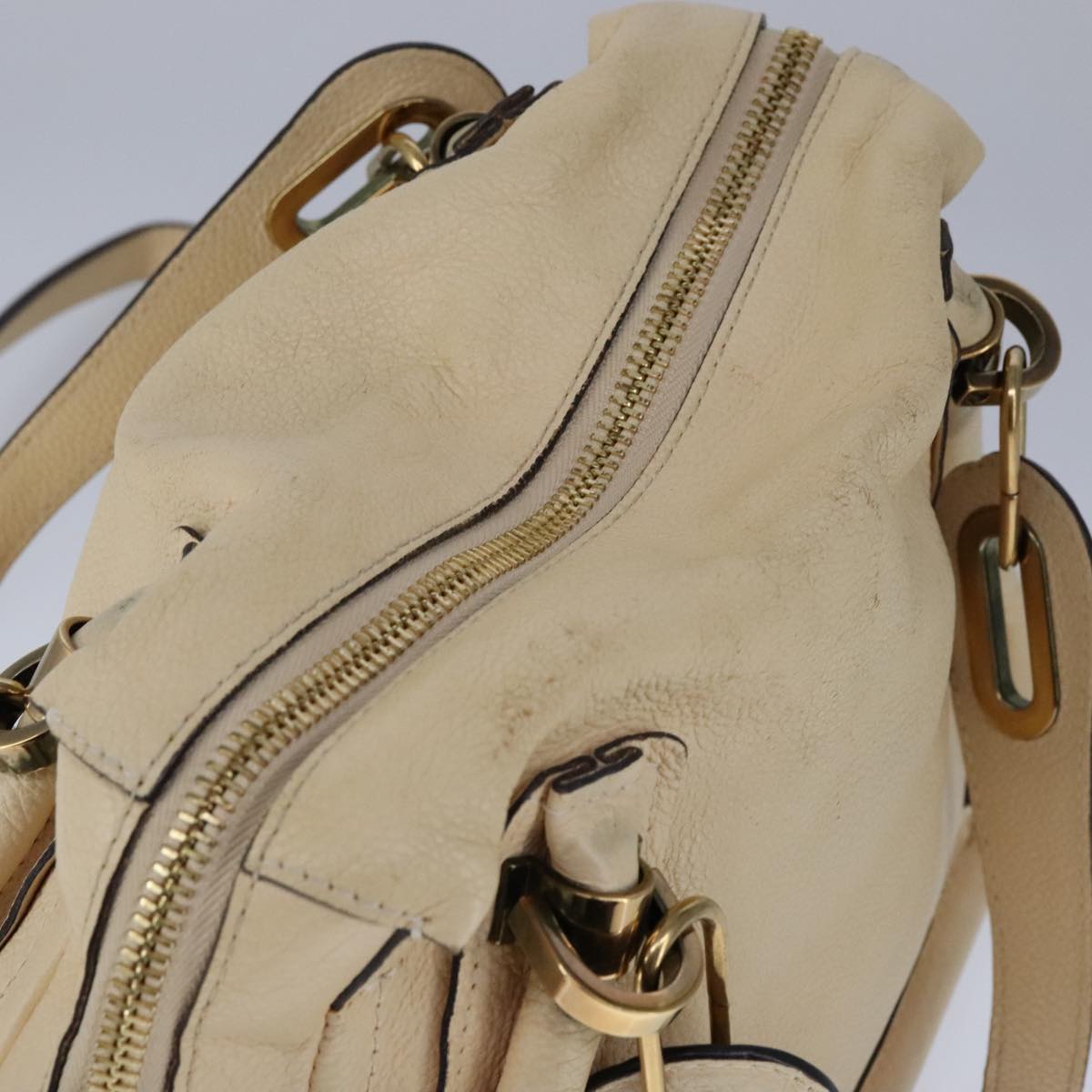 Bellamir elegant leather Shoulder Bag top view
