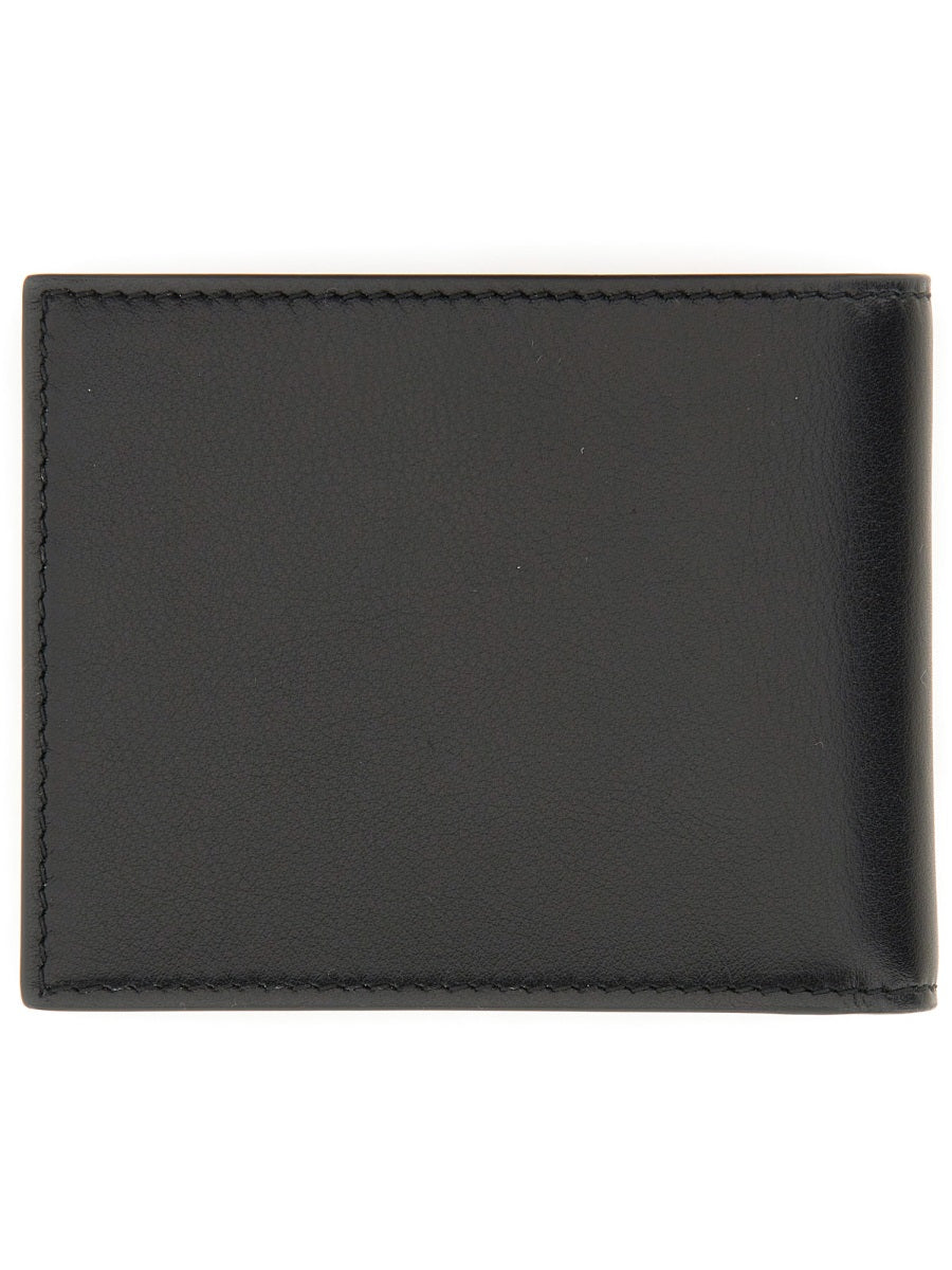Alexander McQueen Wallets? Alexander Mcqueen Men Wallet With Logo Elegant Everyday Leather Wallet