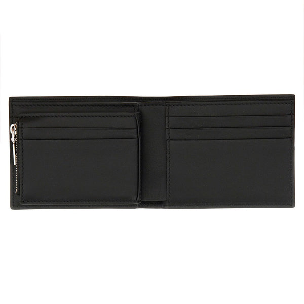 Alexander McQueen Wallets? Alexander Mcqueen Men Wallet With Logo Elegant Everyday Leather Wallet
