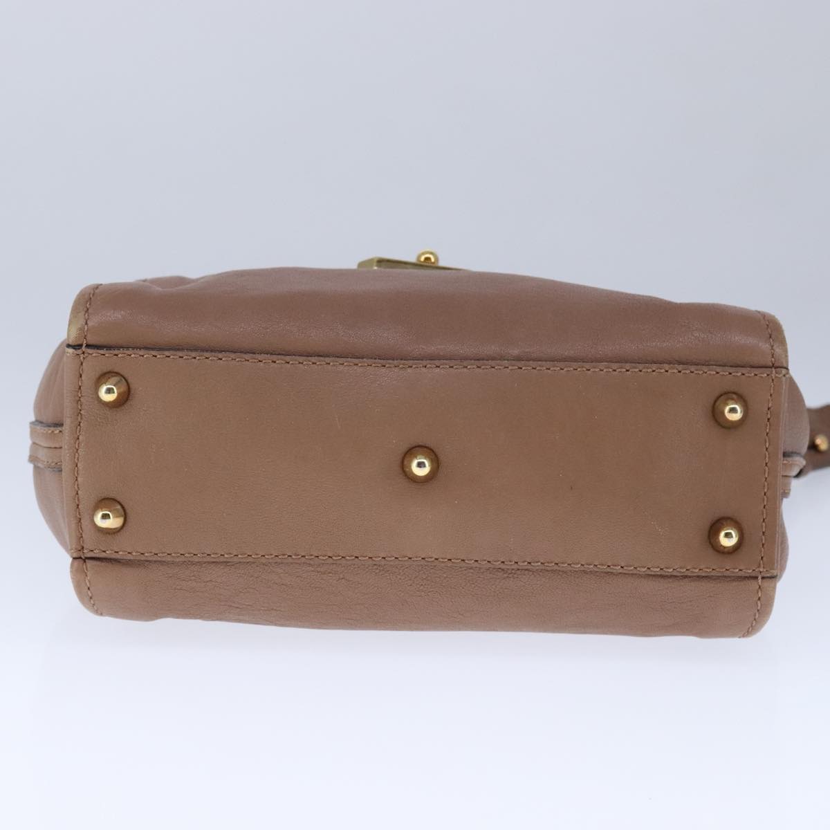 Saintique elegant leather Shoulder Bag top view