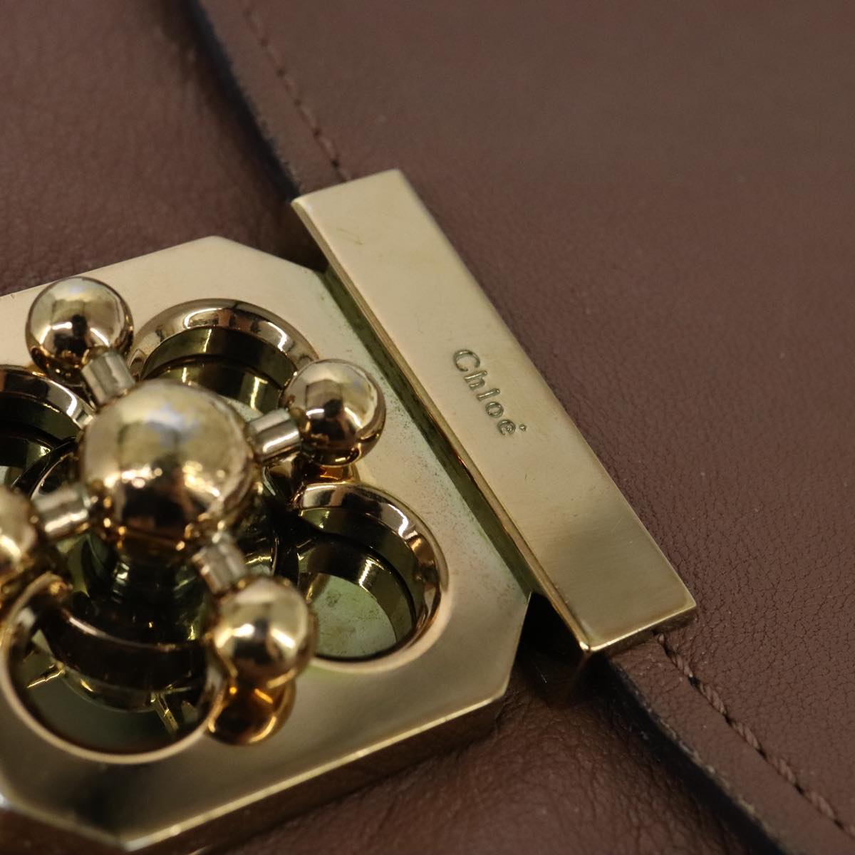 Saintique elegant leather Shoulder Bag top view