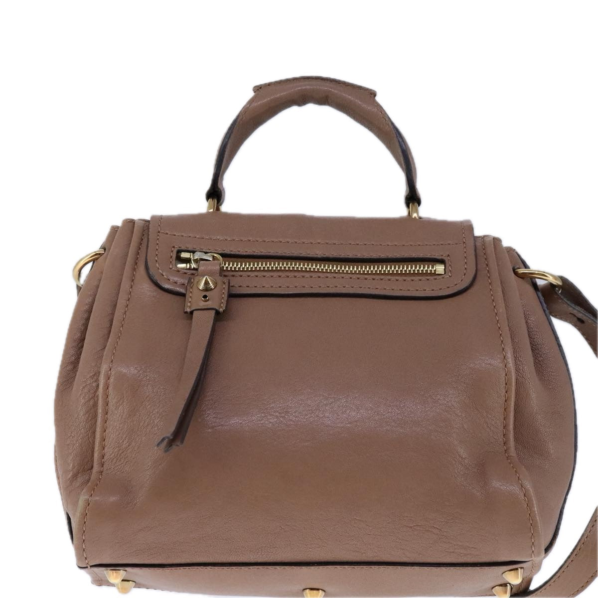 Saintique elegant leather Shoulder Bag top view