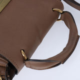 Saintique elegant leather Shoulder Bag top view