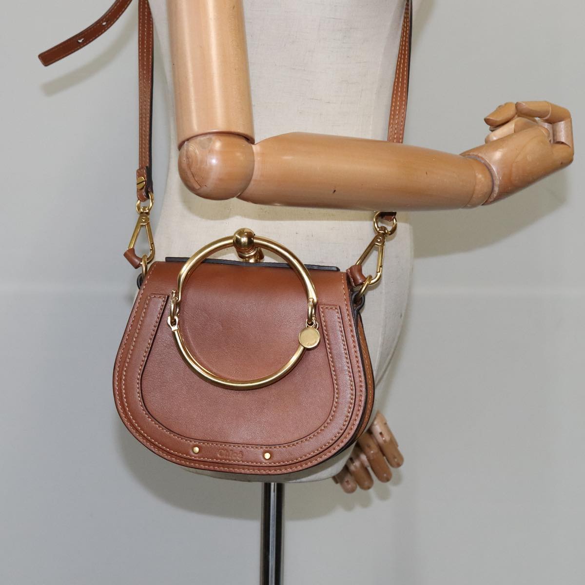 Belsorex elegant leather Shoulder Bag top view