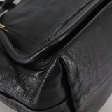 Aurevelle elegant leather Handbag angled view