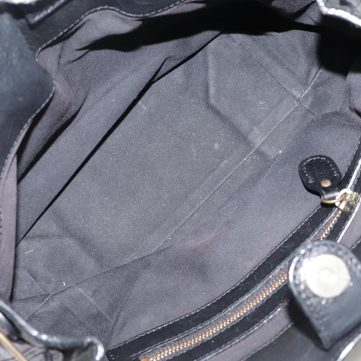 Side view of Chloe handbag Black premium designer bag