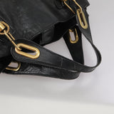 Chloe women's handbag Black luxury designer leather