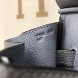 Close-up detail of refined bag design
