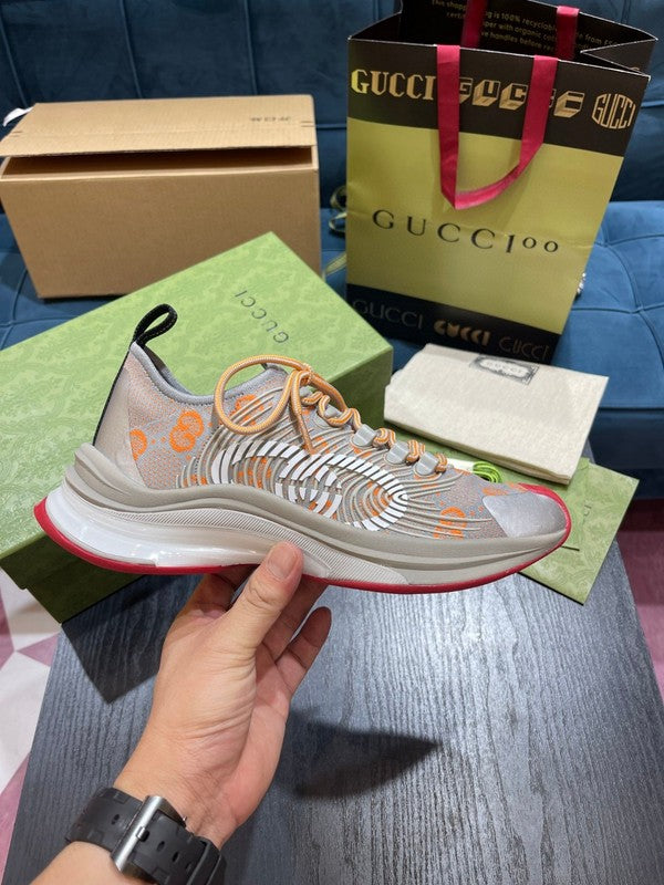 Gucci Casual sneakers in classic monochrome low-top design front view