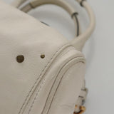 Aurevane elegant leather Handbag back view