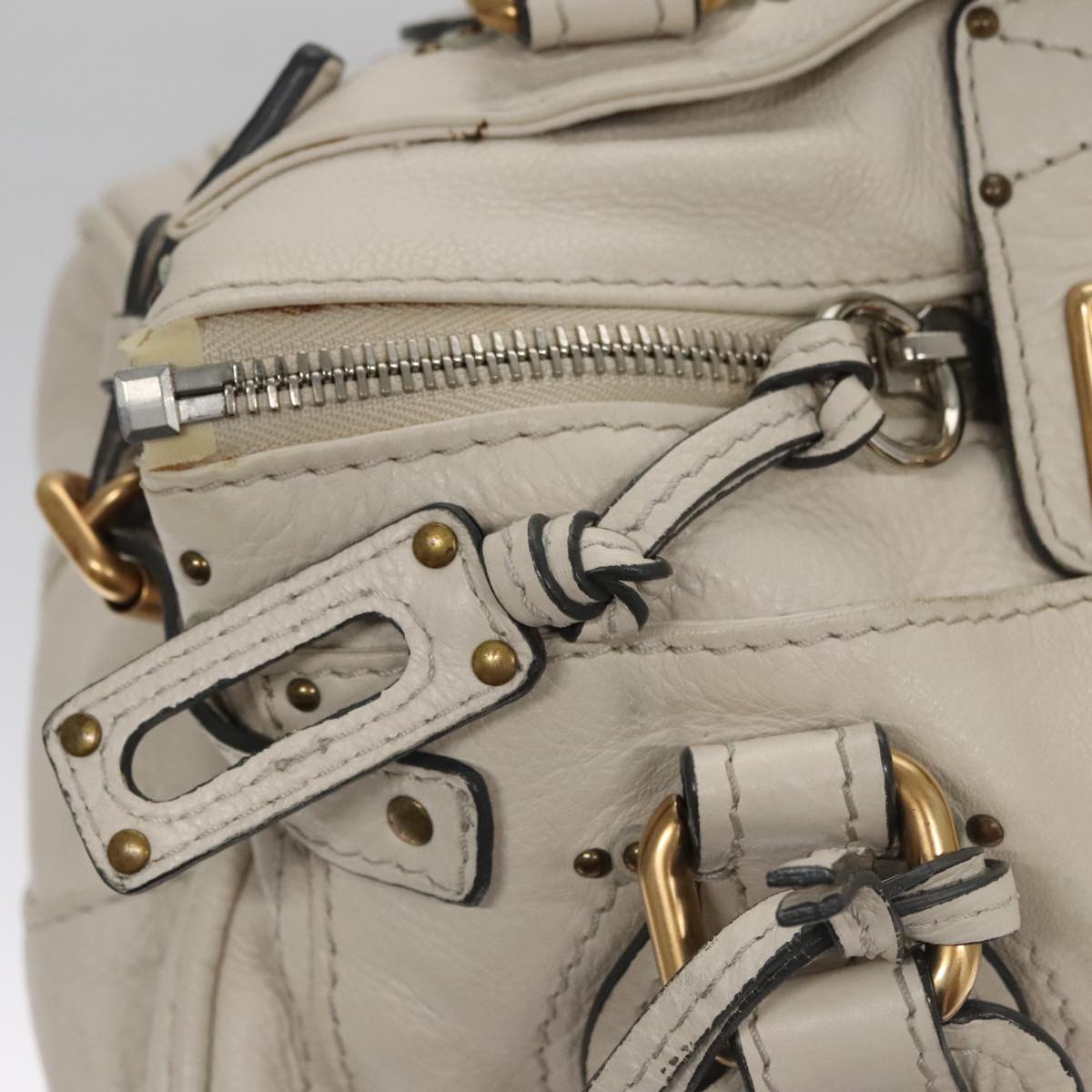 Aurevane elegant leather Handbag top view