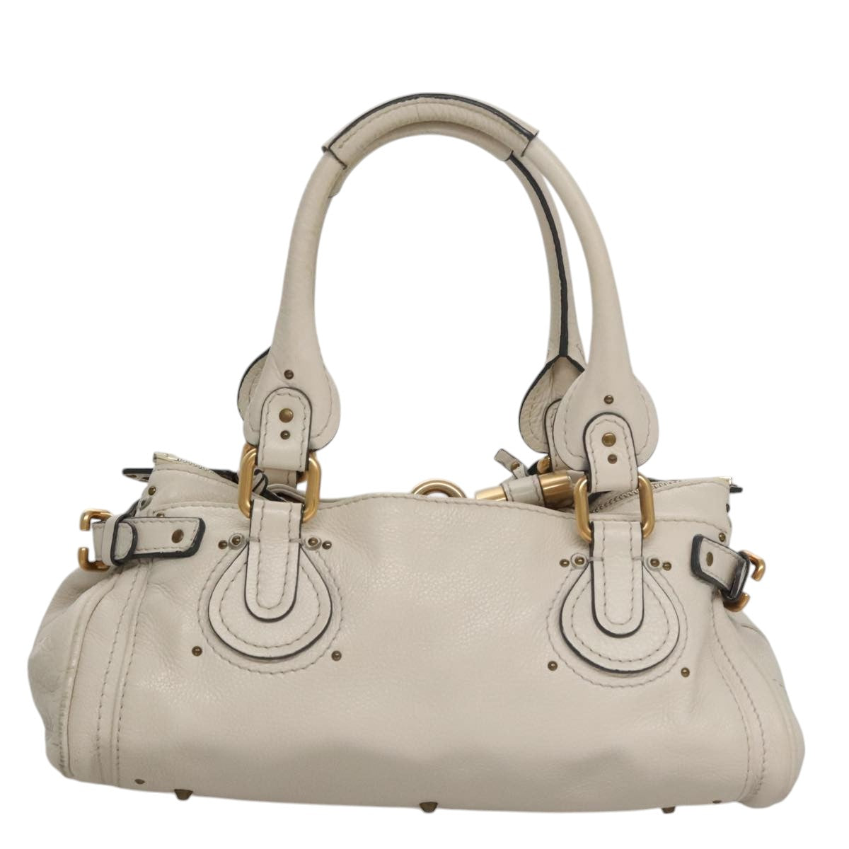 Aurevane elegant leather Handbag top view