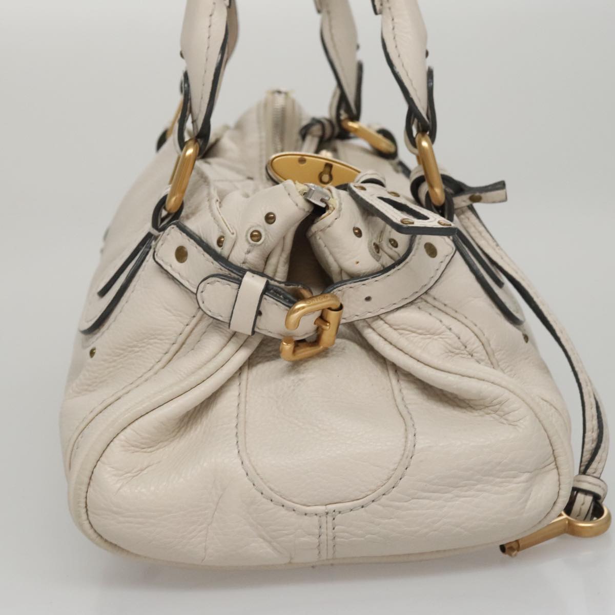 Aurevane elegant leather Handbag top view
