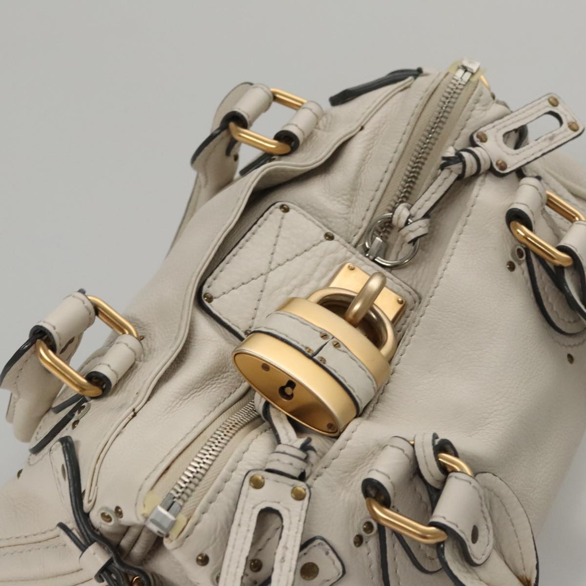 Aurevane elegant leather Handbag top view