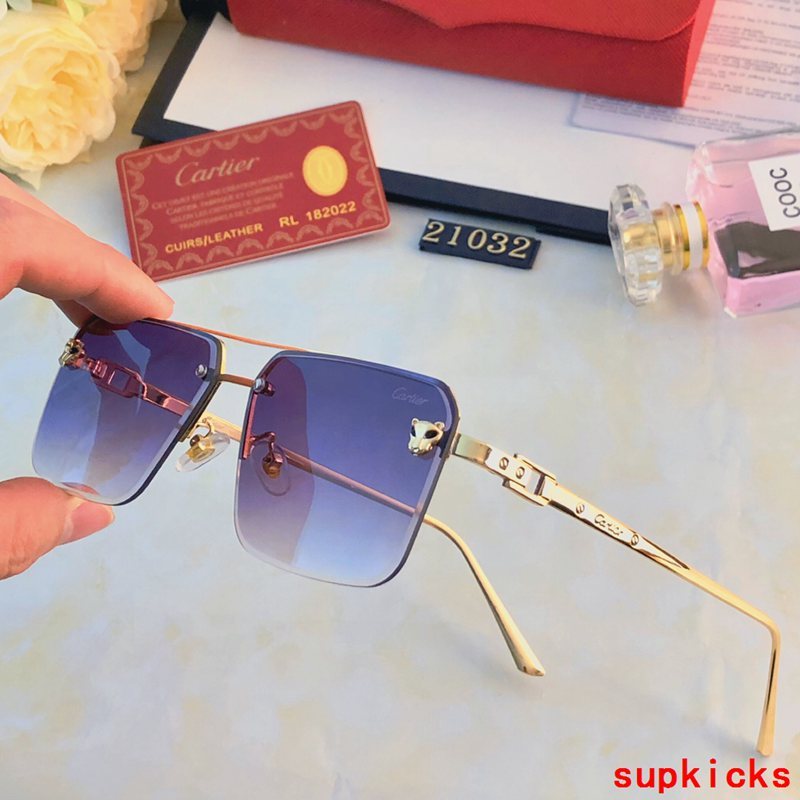 Lifestyle view of Cartier unisex sunglasses
