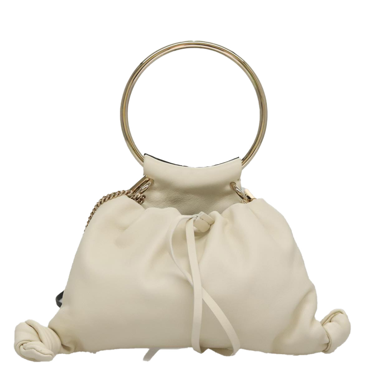 Side view of Chloe handbag Black premium designer bag