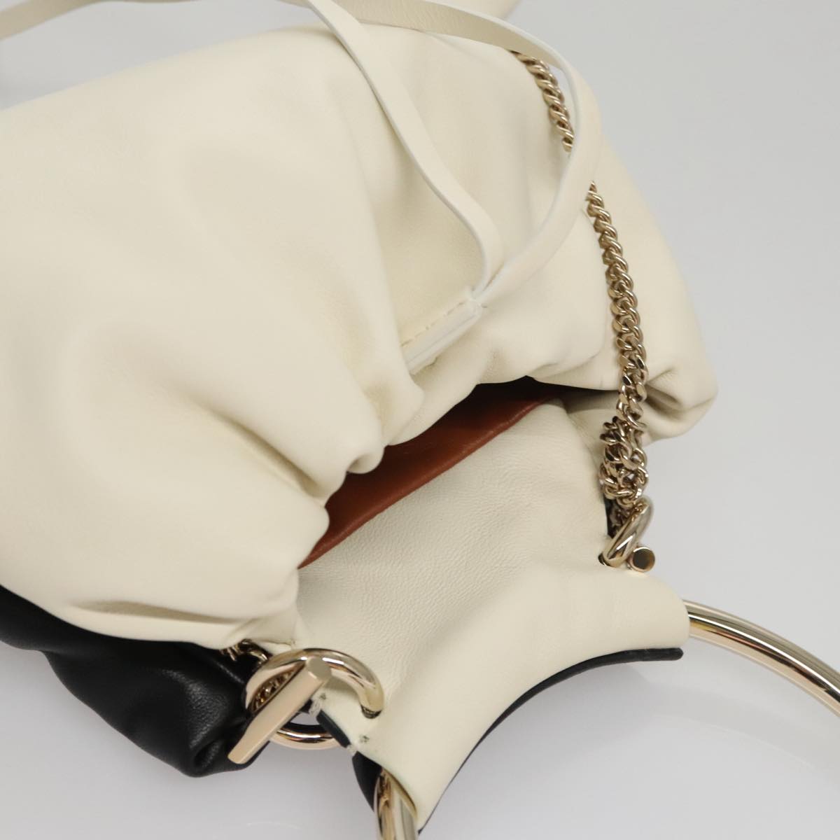 Chloe authentic luxury handbag Black leather craftsmanship