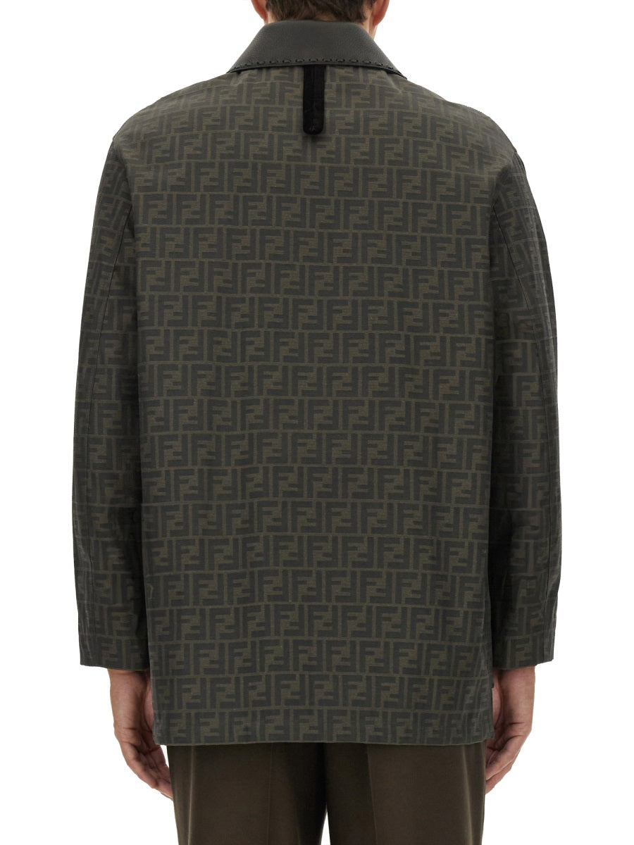 Fendi premium jackets detail and craftsmanship close-up