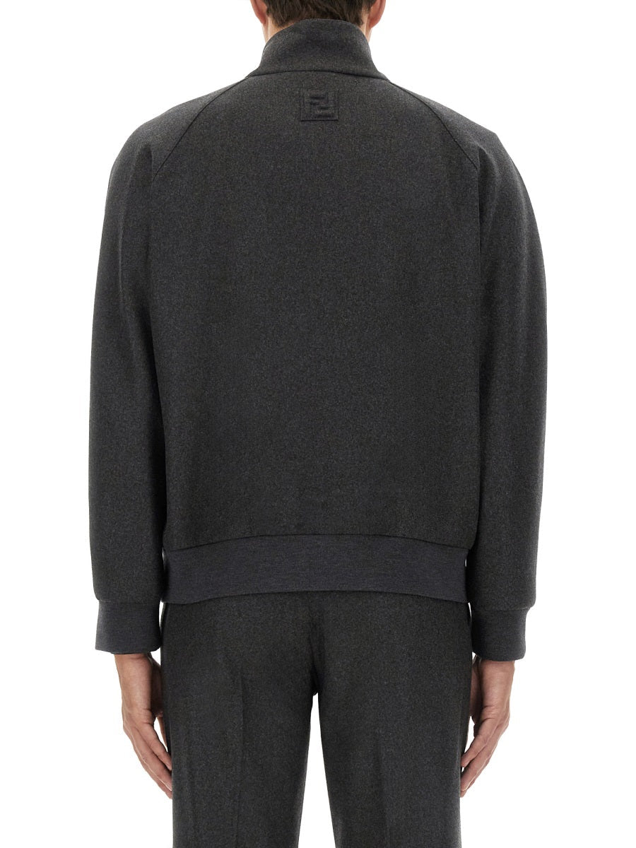 Fendi premium jackets detail and craftsmanship close-up