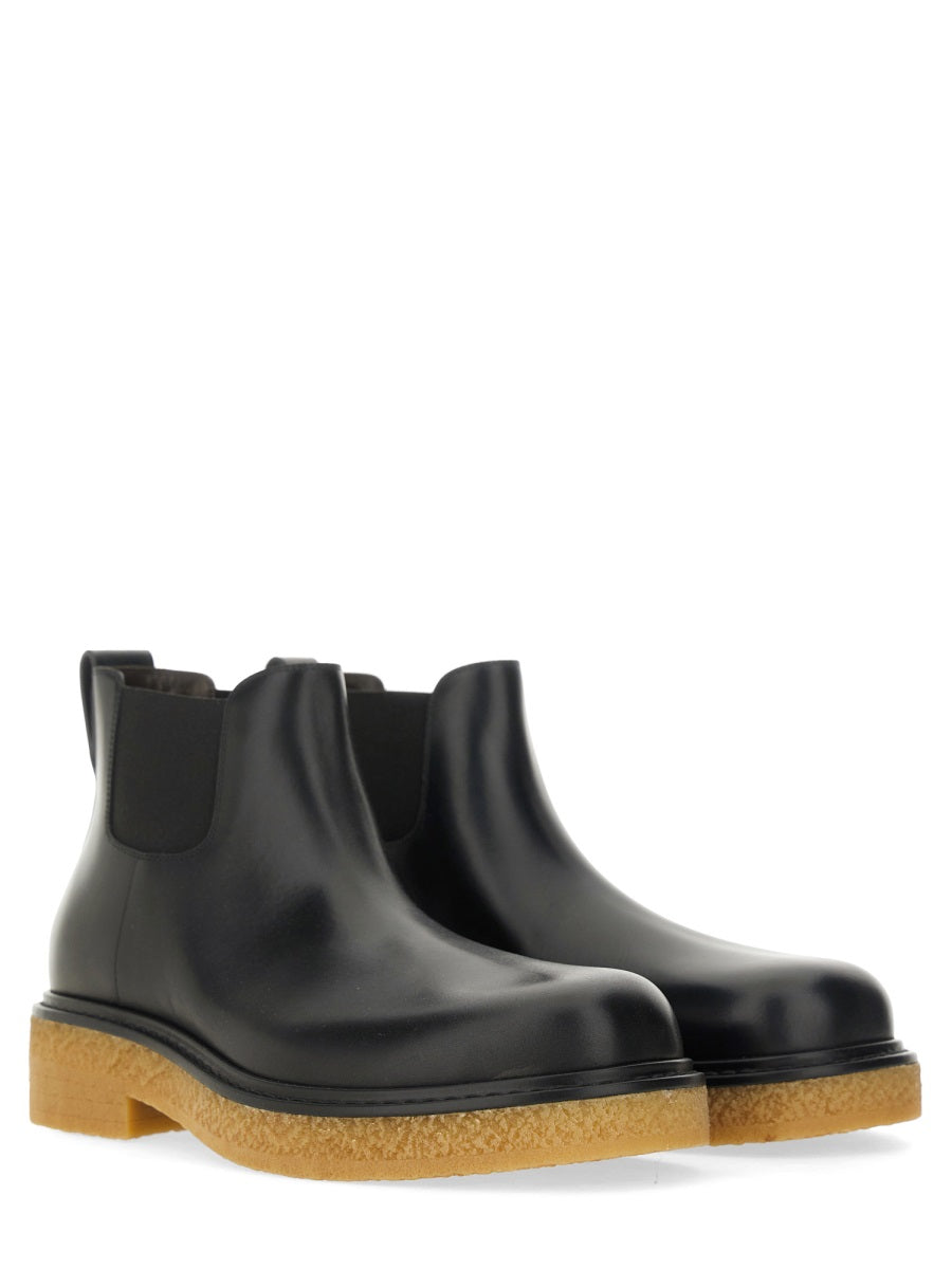 Bottega Veneta Shoes - Bottega Veneta Men Chelsea Boot "Haddock" Premium Designer Casual Shoes