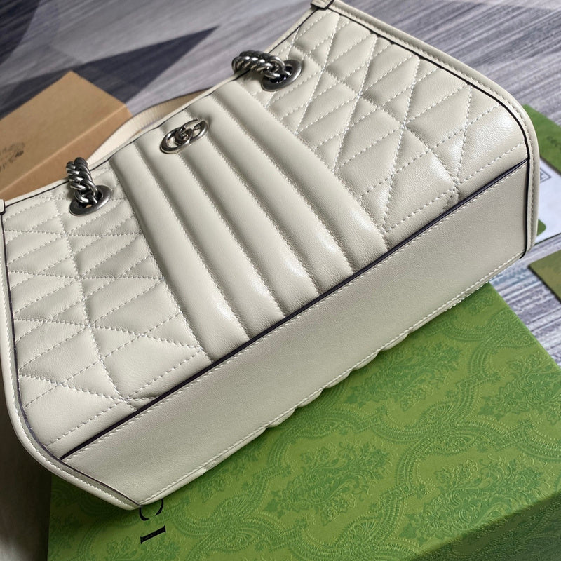 Interior view of modern polished women's handbag – women's luxury accessory