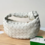 Polished Faux Leather Handbag - Sleek Minimalist Lines | Women's Statement Accessory #1657 - front view (image 1) of designer-inspired handbag