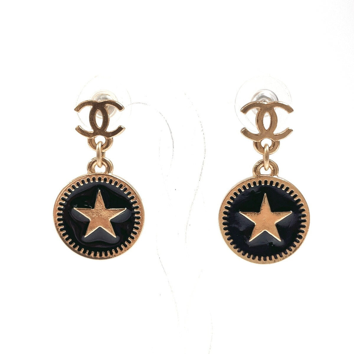 Chanel Jewellery? Chanel Coco Mark Earrings Luxury Designer Statement Jewellery