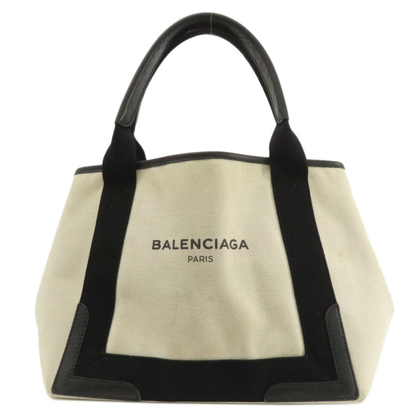 Balenciaga Navy Cabas Tote | Luxury Canvas Tote Bag
