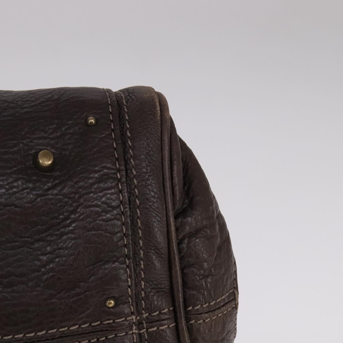 Solvarelle elegant leather Handbag back view